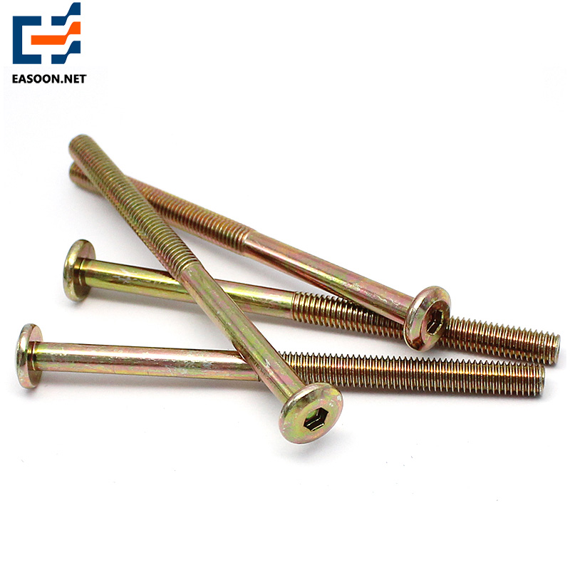 Zinc plated class 4.8 hex socket bolt