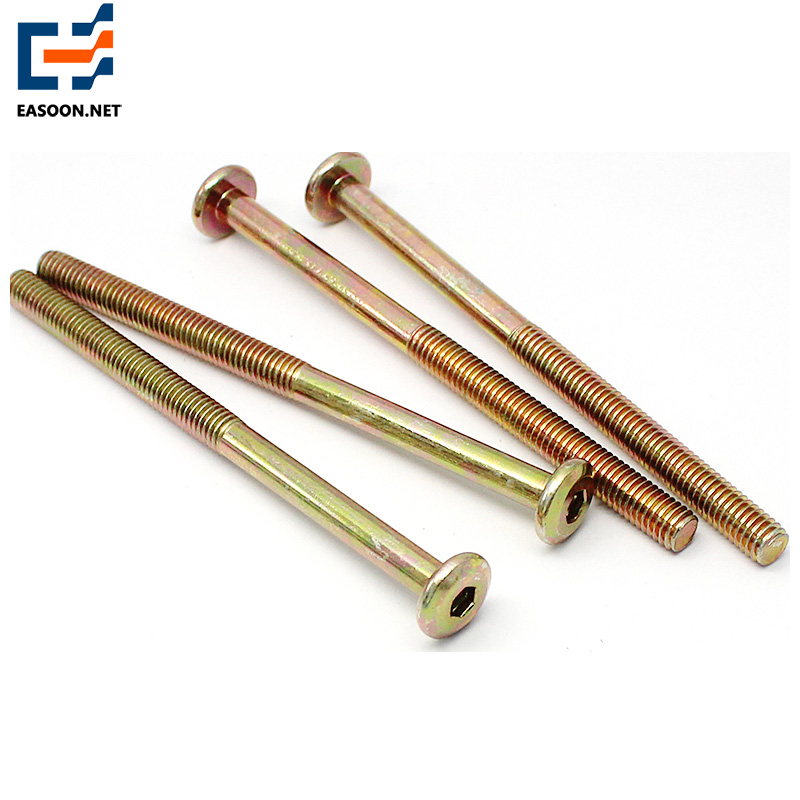 Zinc plated class 4.8 hex socket bolt