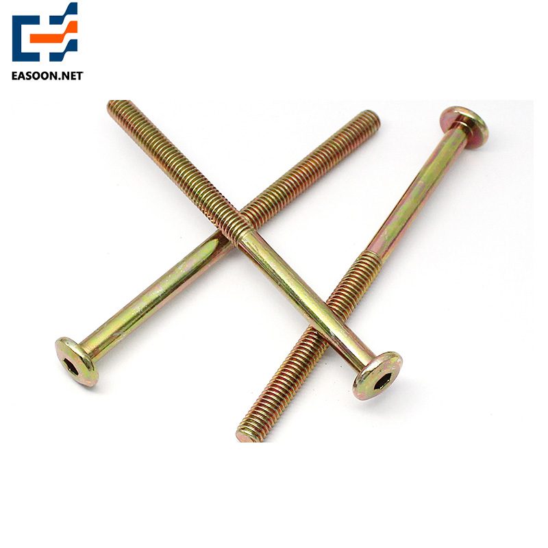 Zinc plated class 4.8 hex socket bolt