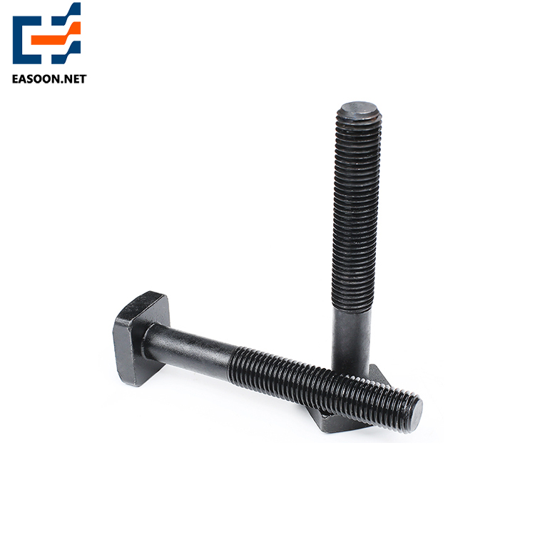 Black 12.9 high strength square bolt