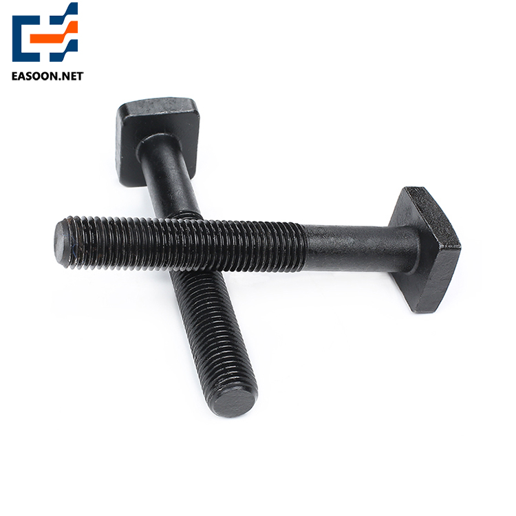 Black 12.9 high strength square bolt