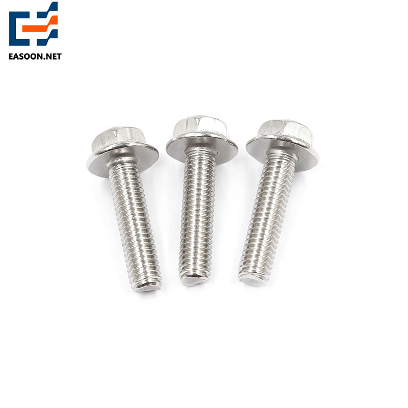 Galvanized flange head phillips bolt