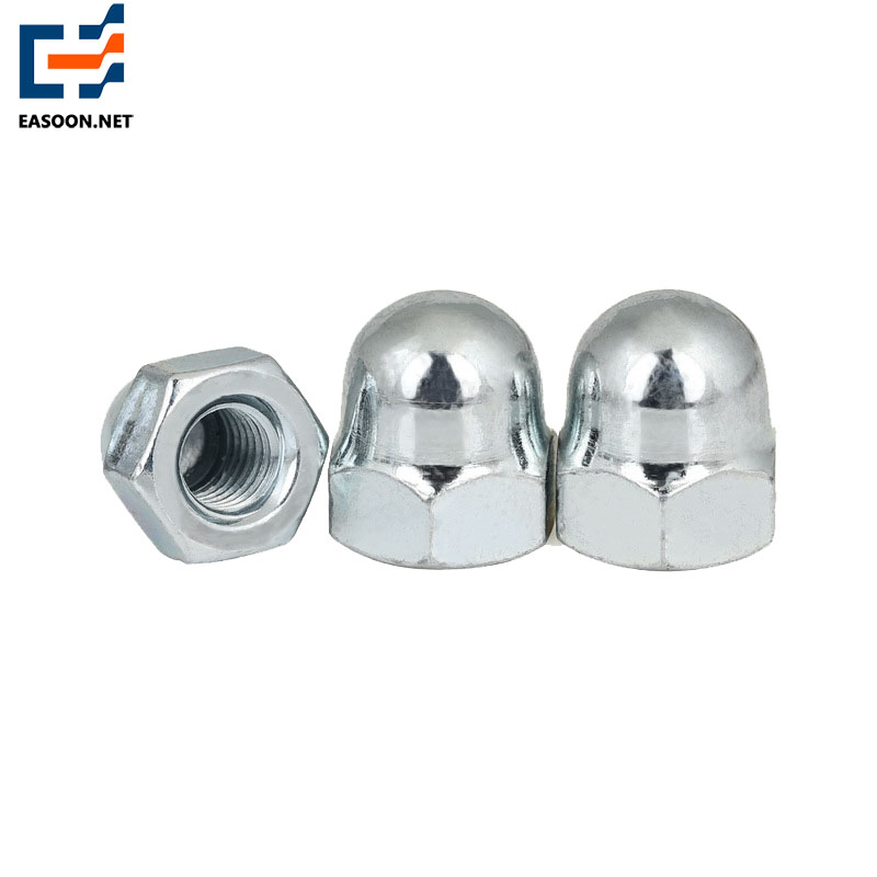 Gr2 galvanized Cap nut M8