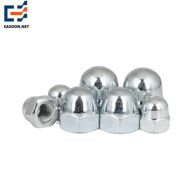 Gr2 galvanized Cap nut M8