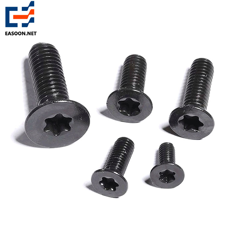 High strength class 12.9 flat head 6-Lobe screws