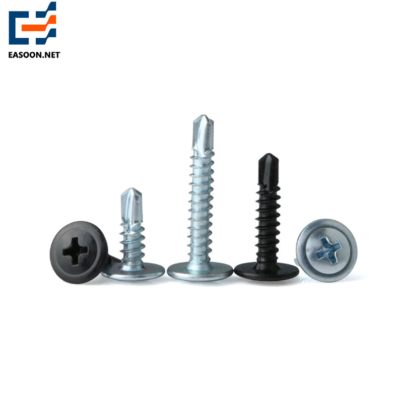 Washer head self tapping screw with phillips