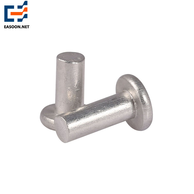 Flat head Aluminum solid rivet