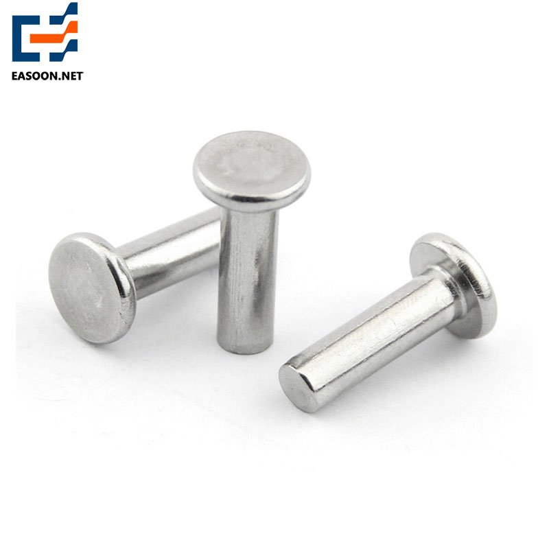 Stainless steel 304 solid rivet flat head rivet