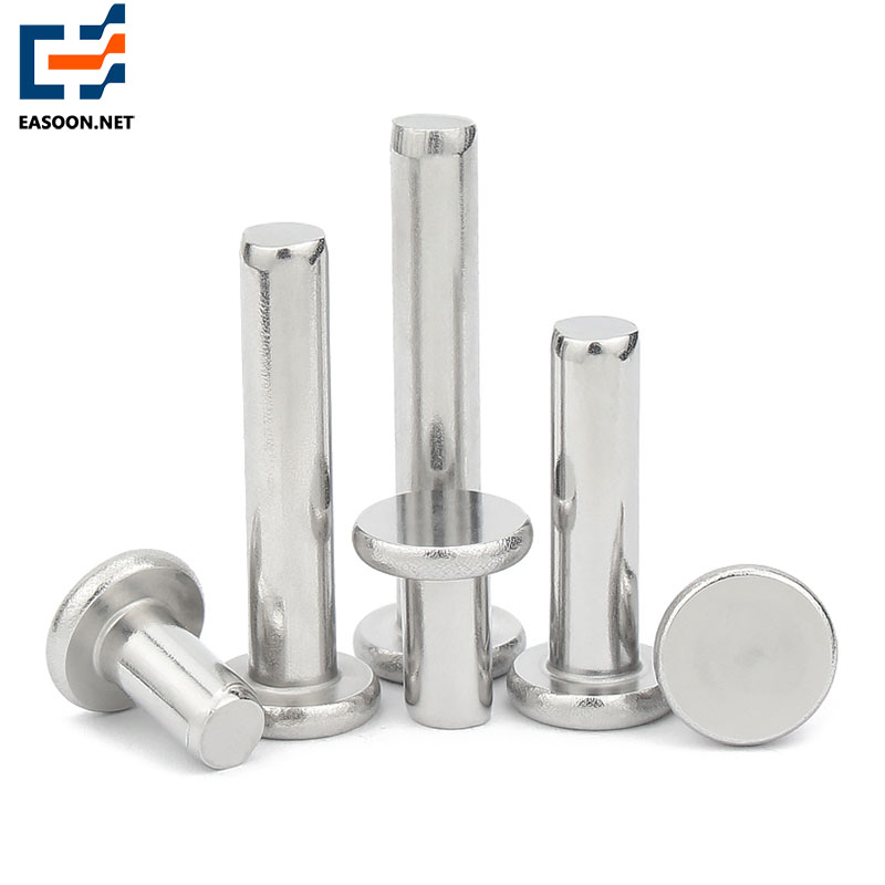 Stainless steel 304 solid rivet flat head rivet