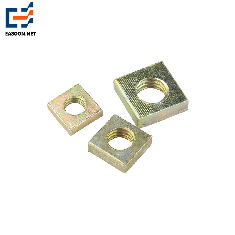 Zinc plated square nut 