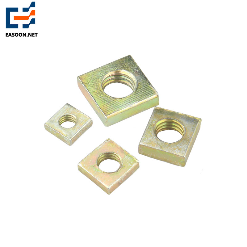 Zinc plated square nut 