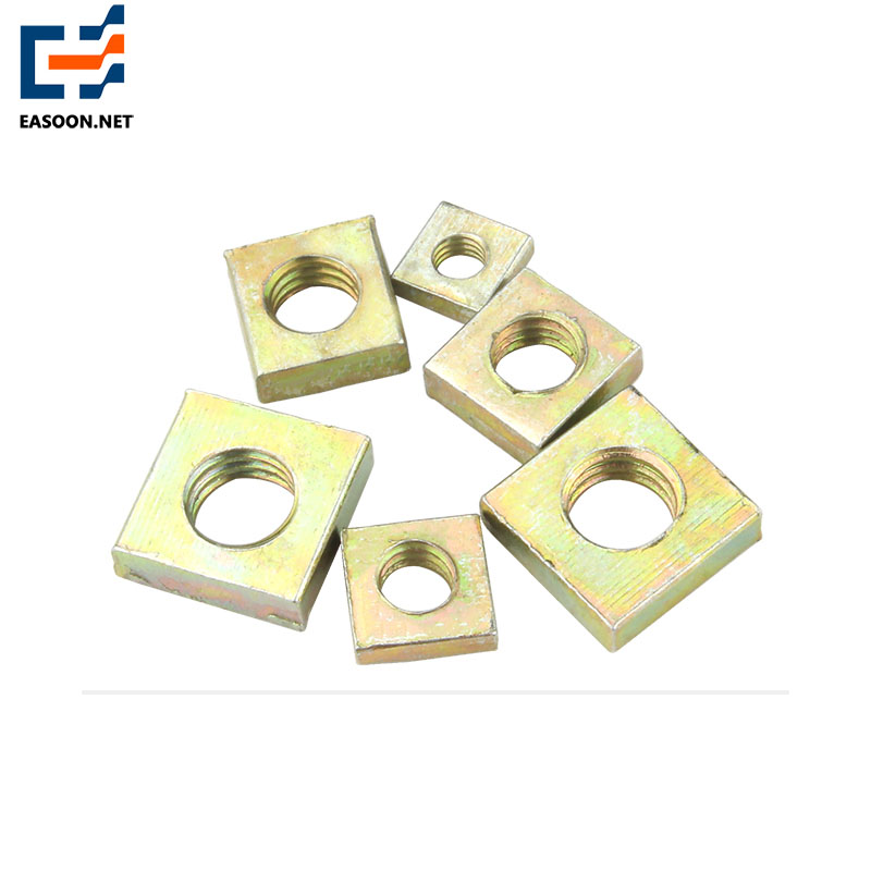 Zinc plated square nut 