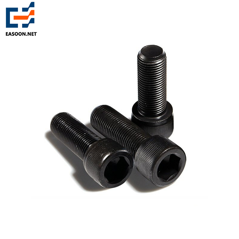 Class 4.8 hex socket bolt with knurling