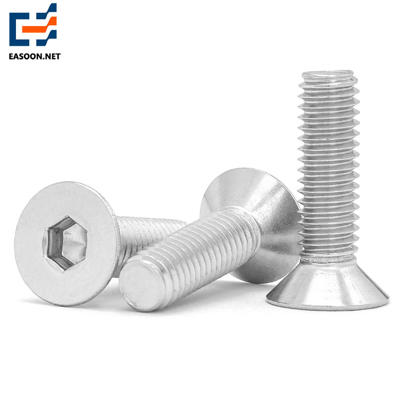 304 stainless steel countersunk head hex socket bolt