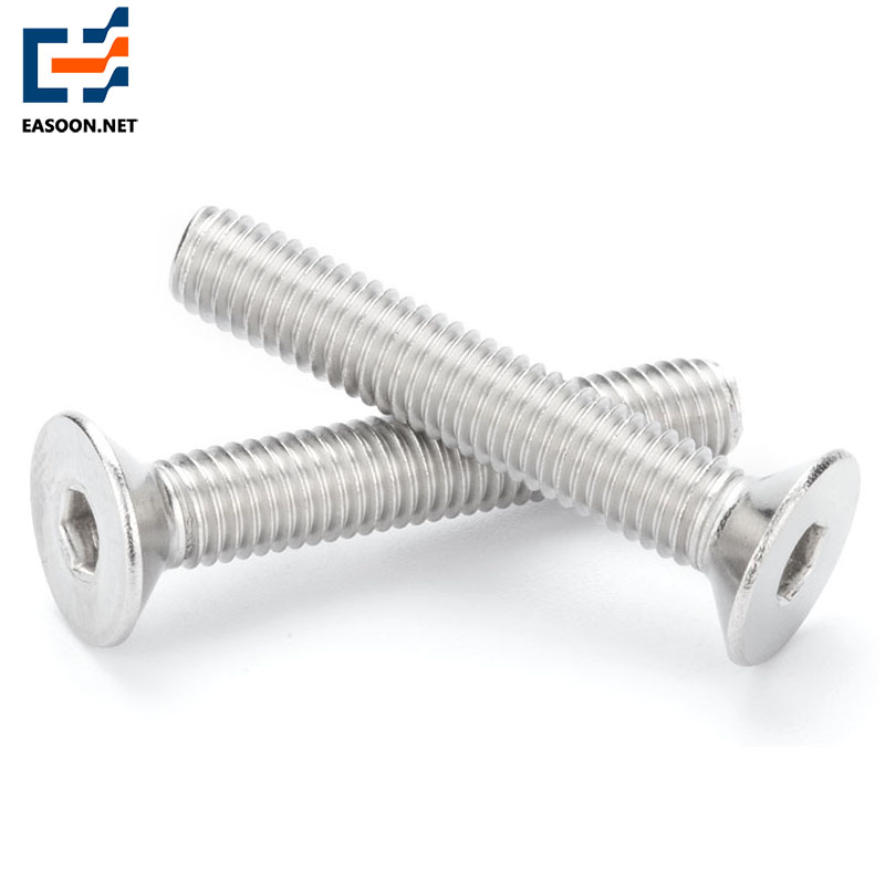 304 stainless steel countersunk head hex socket bolt