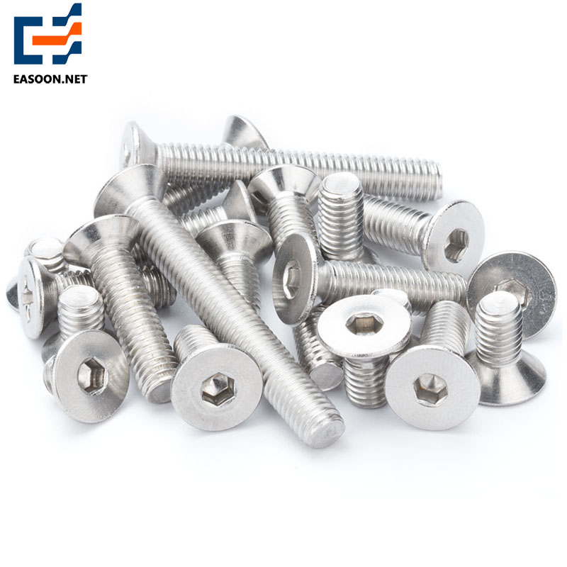 304 stainless steel countersunk head hex socket bolt