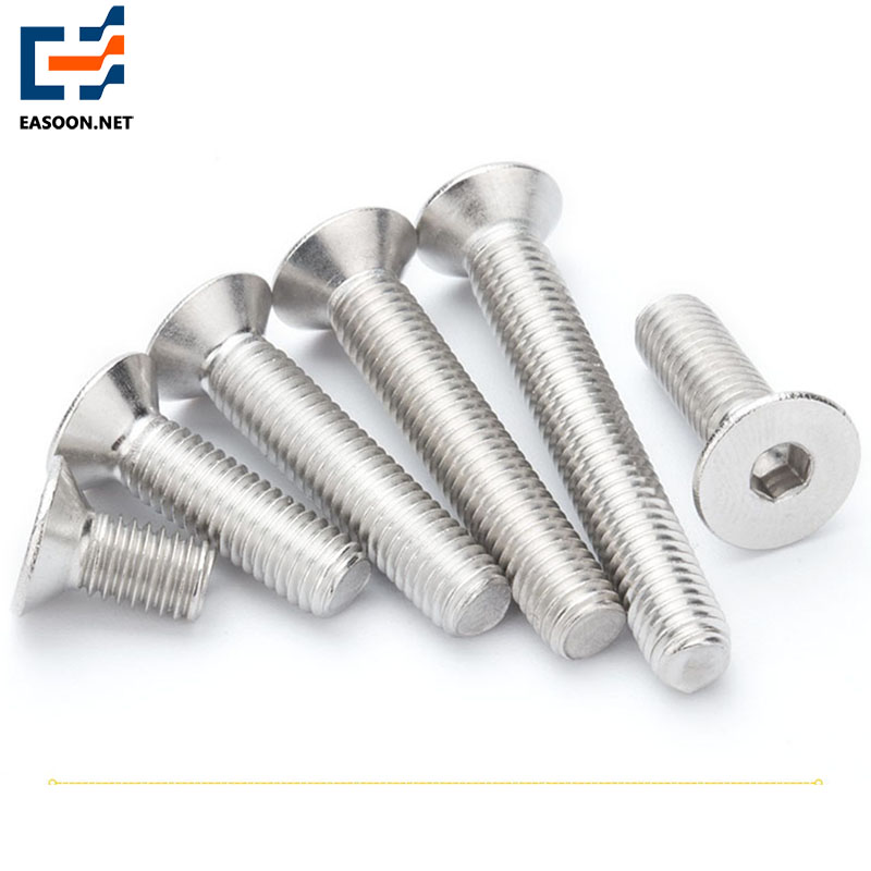 304 stainless steel countersunk head hex socket bolt